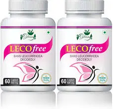 Gileon LikofreeFor Female White water Discharge(likoria)solution 100% Natural(120  Capsules)