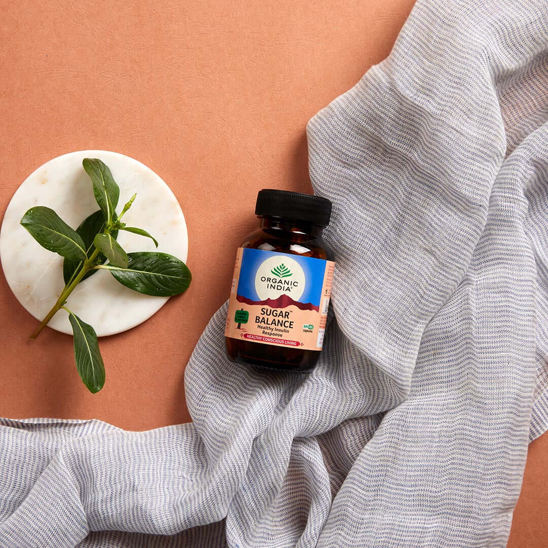 Organic India Sugar Balance Veg Capsule - Image 4