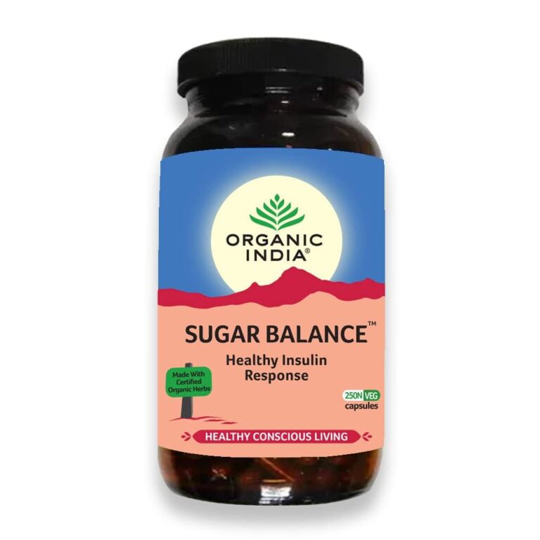 Organic India Sugar Balance Capsule