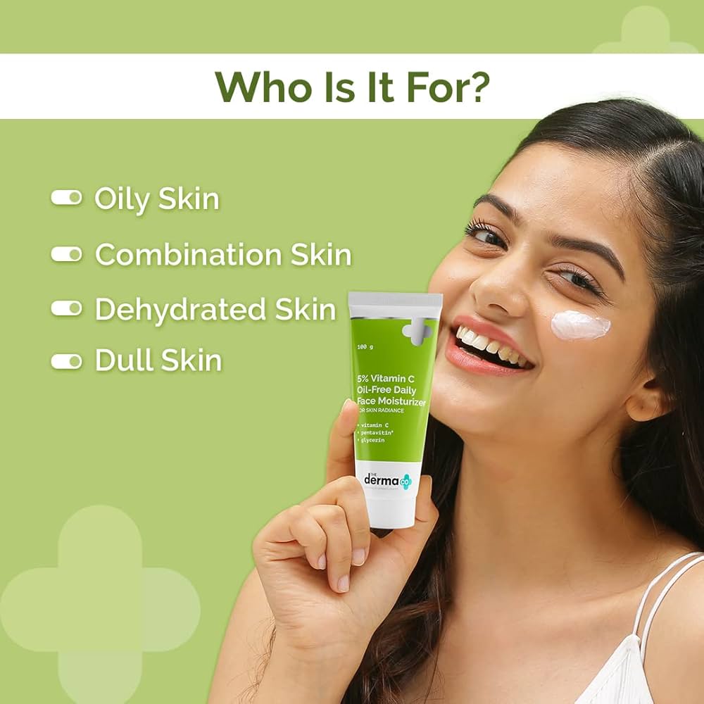 The Derma Co. Oil-Free Daily Face Moisturizer 100ML - Image 2