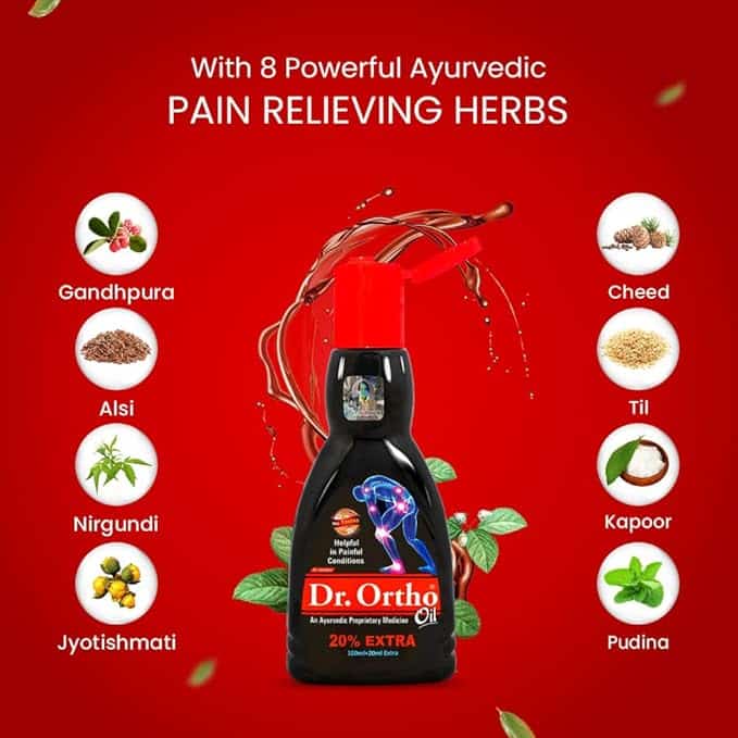 Dr Ortho Pain Relief Ayurvedic Medicine Oil