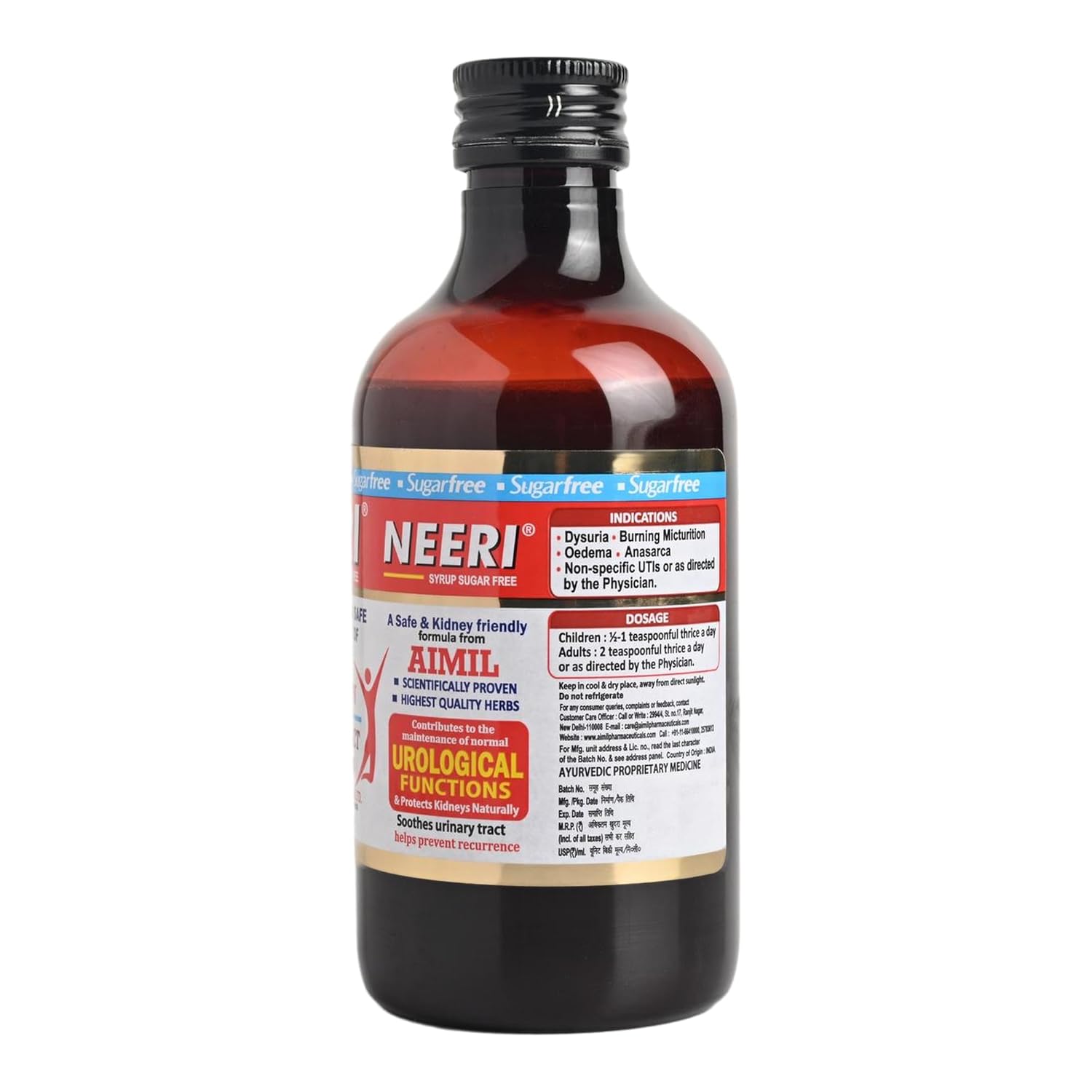 AIMIL Neeri Syrup - 200ml - Image 2