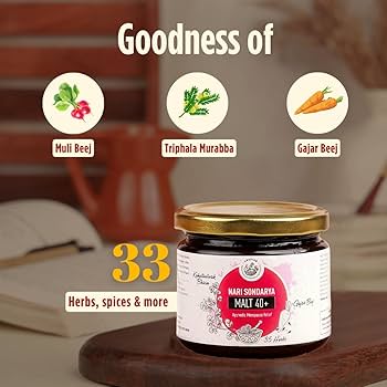 Amrutam Ayurvedic Medicine for PCOS PCOD Irregular Periods & Cramps Ashoka, Lodhra, Shatavari - Image 3