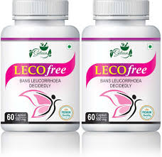 Gileon LikofreeFor Female White water Discharge(likoria)solution 100% Natural(120 Capsules)