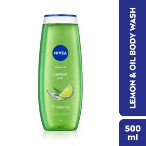 NIVEA Lemon & care oil Body wash for long-lasting freshness