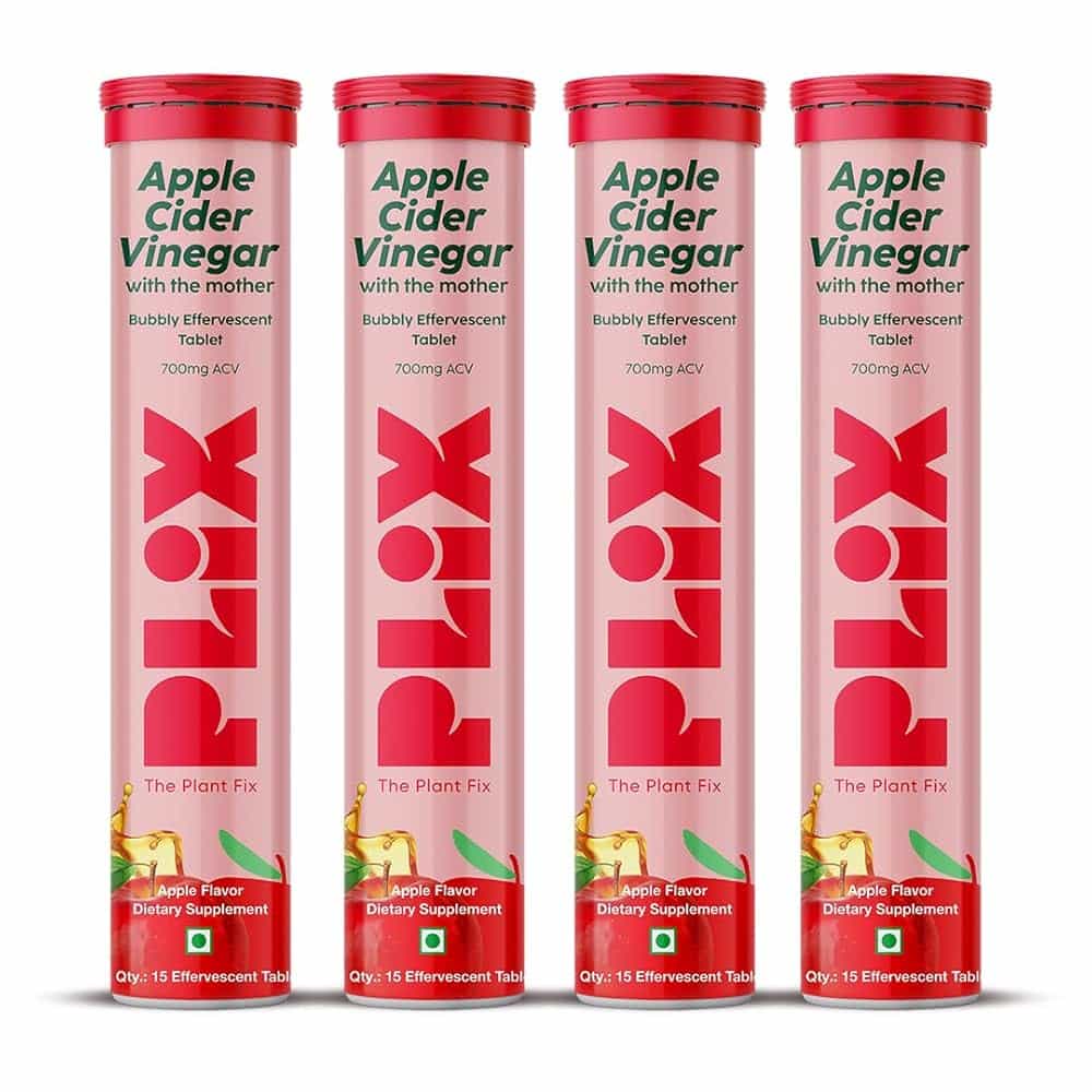 The Plant Fix Plix L-Carnitine ACV Effervescent capsules